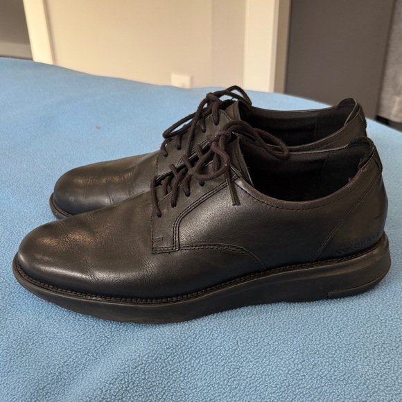 Cole Haan Black Leather Oxfords - Grand Comfort - Like New! Size 11